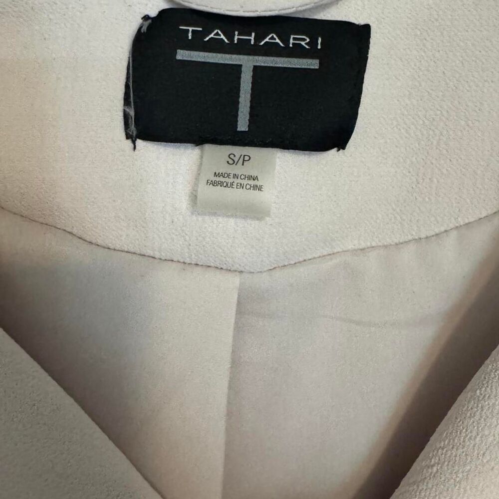 Elie-tahari Women's Cream and Pink Tailored-jackets - Picture 3 of 4